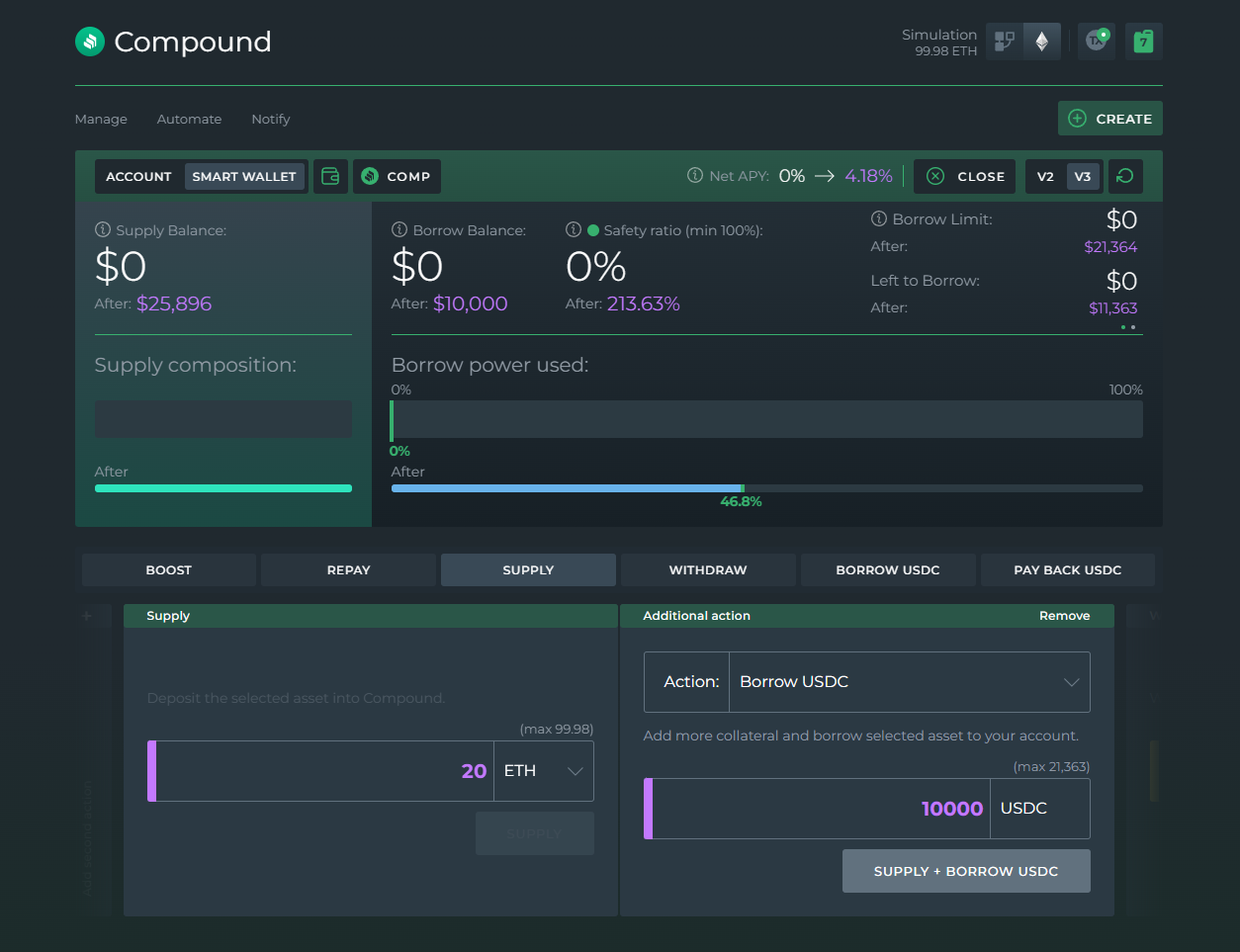 Compound v3 support now live with Automation and Notification features