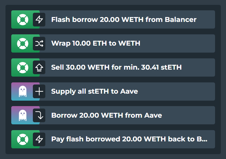 Simple DeFi Saver strategies for the crab market