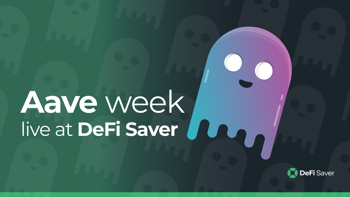 Aave week is live at DeFi Saver