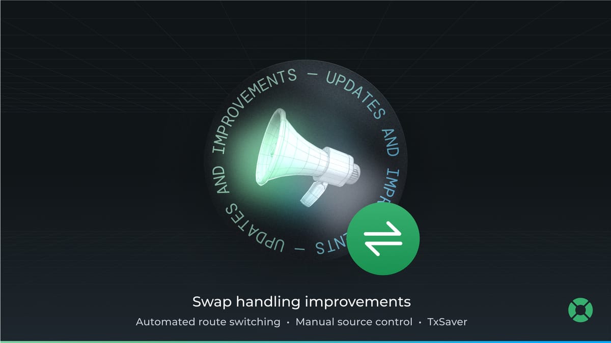 Halving the number of failed txs: Swap improvements at DFS