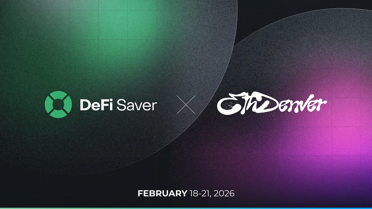 DeFi Saver goes to Denver