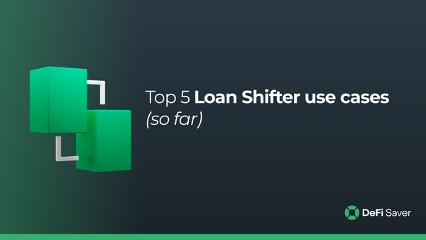 Top 5 most popular Loan Shifter use cases (so far)