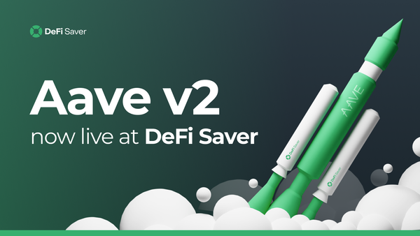 Aave v2 is now live at DeFi Saver