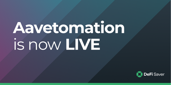 Aavetomation is now LIVE — with automatic liquidation protection and leveraging available