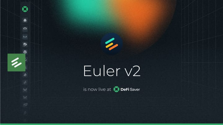 Euler V2 is now live at DeFi Saver