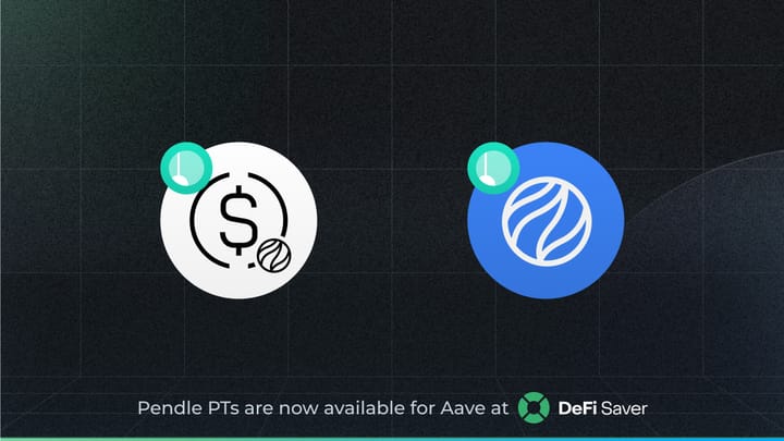 Pendle support is now live at DeFi Saver